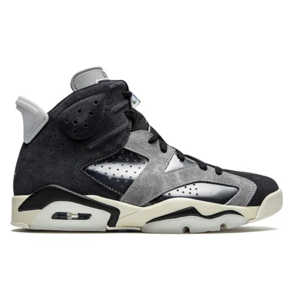 Air Jordan 6 Suede Retro ‘Tech Chrome’ Sneakers | Size 8.5